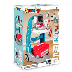 Детский медицинский набор Мобильная клиника на колесиках Smoby IG-OL185835 Івано-Франківськ