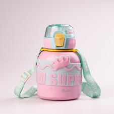 Термос детский Lugi Super Hero Dream 560 мл розовый (HPGM8852P)