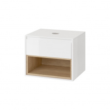Тумба в ванную Excellent Tuto 60x47 настенная, белая (MLEX.0102.600.WHBL)