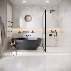 Плитка CERAMICA DESEO Calacatta Oro белый 2G0580 8х600х600 мм Чернігів