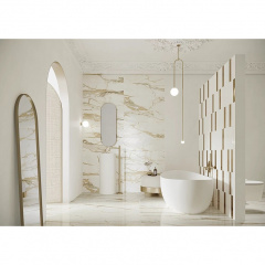 Плитка PARADYZ Warm Wind Gold SZKL RECT MAT 598x1198 мм Рівне
