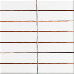 Плитка CERAMICA DESEO BLANCO LISO BRILLO 2,5X10 8х200х200 мм Біла Церква