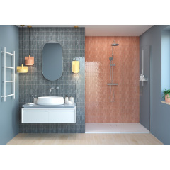 Плитка CERAMICA DESEO STICKS BLUE MIST 8х200х200 мм Каменец-Подольский