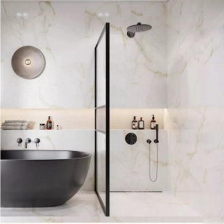 Плитка CERAMICA DESEO Calacatta Oro белый 2G0580 8х600х600 мм