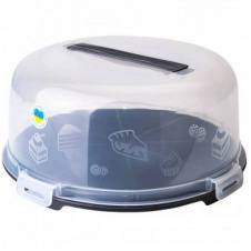 Тортівниця з кришкою Алеана 34х15 см 169056