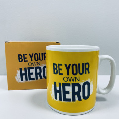 Чашка керамическая OLens 3228 800 мл Be your own hero XXL Чернигов