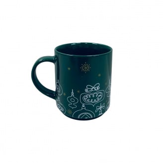 Чашка фарфоровая Vittora VT-C-236330 330 мл Неожиданная зима (23043)