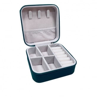 Коробочка для прикрас Stenson MT-751 9,7x9,7x4,8 см Зелений