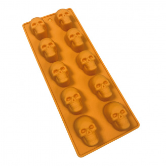 Форма для конфет Stenson MH-5262 Halloween 22,8x9,2x2 см Оранжевый