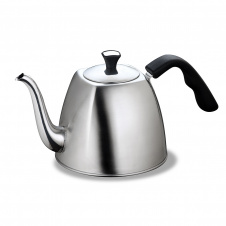 Чайник для заварювання Maestro 1100 мл Сріблясто-чорний MR-1333-tea