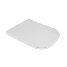 Сидіння для унітазу Qtap Nando з мікроліфтом Slim (QT12991222AW)