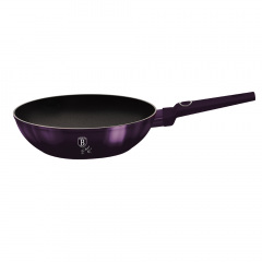 Сковорода Berlinger Haus Wok 28 см Чорно-фіолетовий BH-6633 Буча