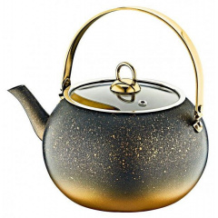 Чайник O.M.S 2 л Черно-золотой 8212-L-Gold Киев