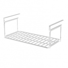 Полиця для взуття навісна Stenson 50218-40 M 60x12x13 см Білий