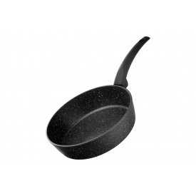 Сковорода глубокая Ardesto Gemini Gourmet Viareggio с крышкой 24 см Черный AR1924GDL