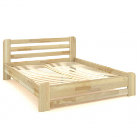 Ліжко Монтана бук прозорий, 90х200, Масловіск