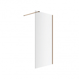 Душевая перегородка Excellent Vidoq WALK IN 200х120 универсальная, медная матовая (KAEX.1506.1200.LP.CB)