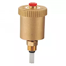 Воздухоотводчик GIACOMINI 1/2″ автоматический прямой, латунь (R99IY003)