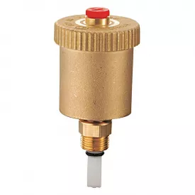 Воздухоотводчик GIACOMINI 1/2″ автоматический прямой, латунь (R99IY003)