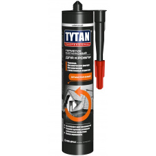 Герметик каучуковый для кровли TYTAN Professional графит 280 мл