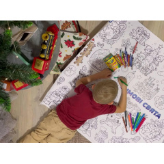 Раскраска детская и тубус No Brand Зимові свята 100х130 см Київ