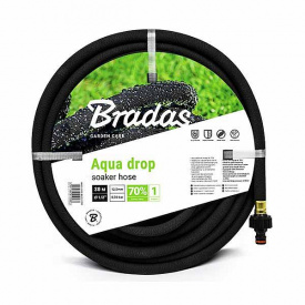 Сочащийся шланг AQUA-DROP 1/2" – 30м Bradas
