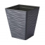 Горшок для цветов Sahara kwadro-30 антрацит Form-Plastic Киев
