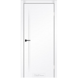 Фарбовані двері міжкімнатні Фарго зі склом