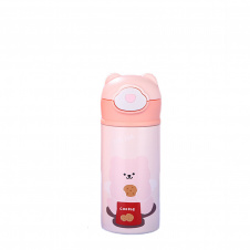 Термос детский Happy Life 300 мл розовый (HP146P)