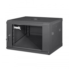 Комутаційна шафа Trinix TRX-6U/600x450x370 Black Вишневе