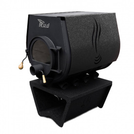 Булерьян RUD Pyrotron Кантри 19 кВт 400м3 с варочной поверхностью П-02 + стекло и подставка
