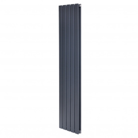 Трубчастий радіатор Arttidesign Livorno II 5/1800/340 вертикальний сірий матовий