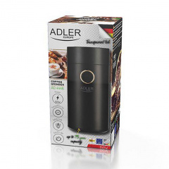 Электрокофемолка Adler 4446 black gold Балаклія