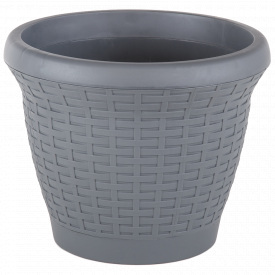 Горшок для цветов Wire 42 л Антрацит Serinova