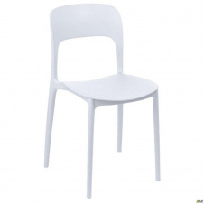 Пластиковий стілець Joy білого кольору