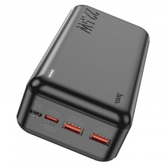 УМБ 30000mAh Power Bank HOCO Astute J101B 2USB Type-C QC Black Бердичів