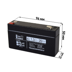 Аккумулятор 6В 1.3 Ач для ИБП Full Energy FEP-61 Сумы