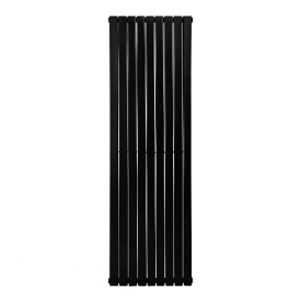 Трубчастий радіатор Betatherm Blende 2 чорний 1600x394 RAL 9005M