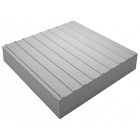 Тактильна плитка поліуретанова "конус", 400х400х3, жовта