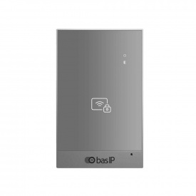 Считыватель с контроллером Bas-IP CR-02BD silver с технологией UKEY