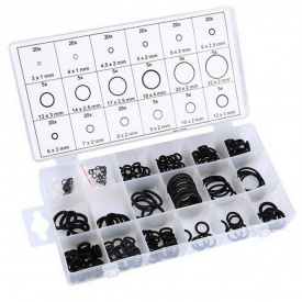 Кільця ущільнювачі O ring для кондиціонера авто набір 225 шт HZM