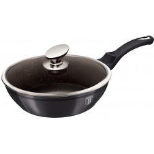 Сковорода глубокая 24 см Berlinger Haus Metallic Line Carbon Pro Edition (BH-6895)