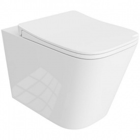 Унитаз подвесной Lavita Maio 515х335 безободковый, белый (5900378312208)