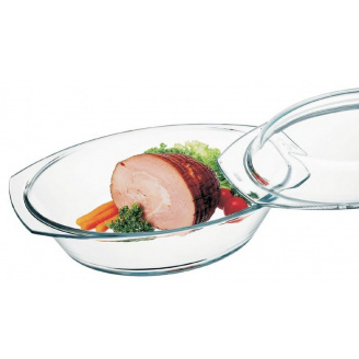 Гусятниця овальна 3 л з кришкою Simax Color 7136-7146 SIM