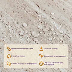 Самоклеюча LVT плитка Sticker Wall 457x457x1.5 мм Бежевий (D) SW-00002461 Веселе