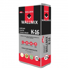 Клей для каминов и печей термостойкий Wallmix К-16 25 кг