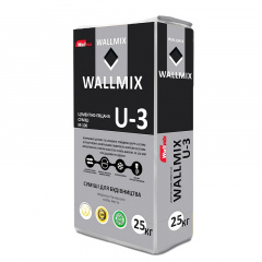 Раствор строительный WALLMIX U-3 ЦПС М-100 Кам'янка-Дніпровська
