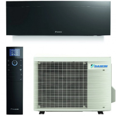 Кондиционер Daikin Emura FTXJ 25AB/RXJ 25A 25м2 (-20°C) R-32 инверторный, черный + пульт ДУ (Wi-Fi) Запоріжжя