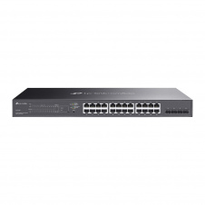 Комутатор TP-Link SG2428P 24xGE (24xPoE), 4xSFP, 250Вт, WebSmart