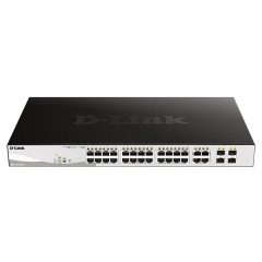 Комутатор D-Link DGS-1210-24P PoE, 193Вт Володарськ-Волинський